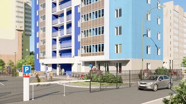 Жилой — визуализация