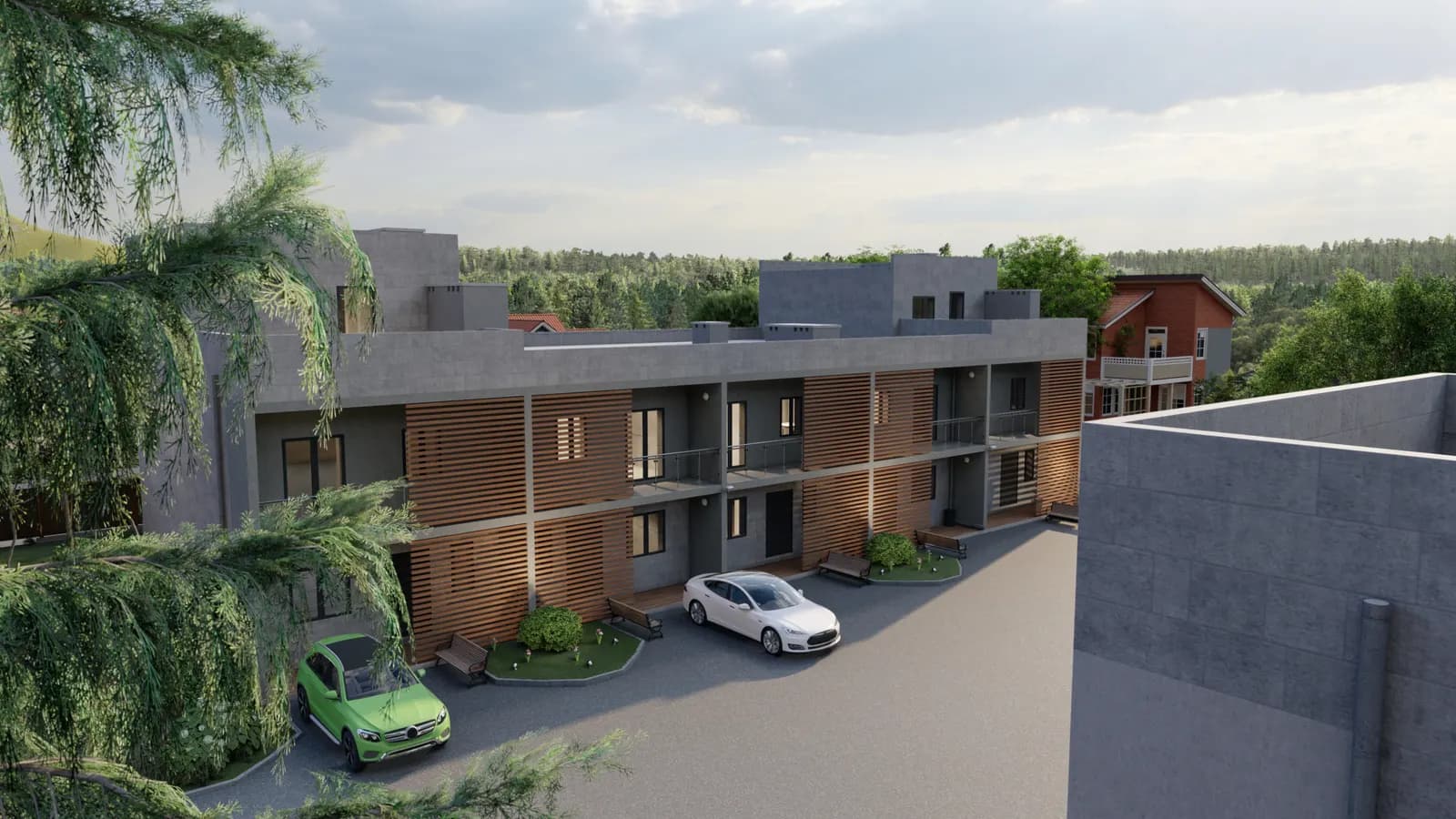 Зеленинский квартал — визуализация