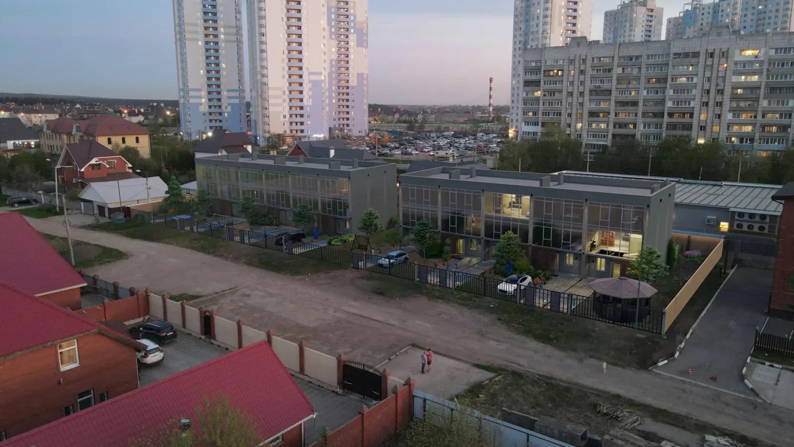 Городские виллы ГрибоедовЪ — визуализация