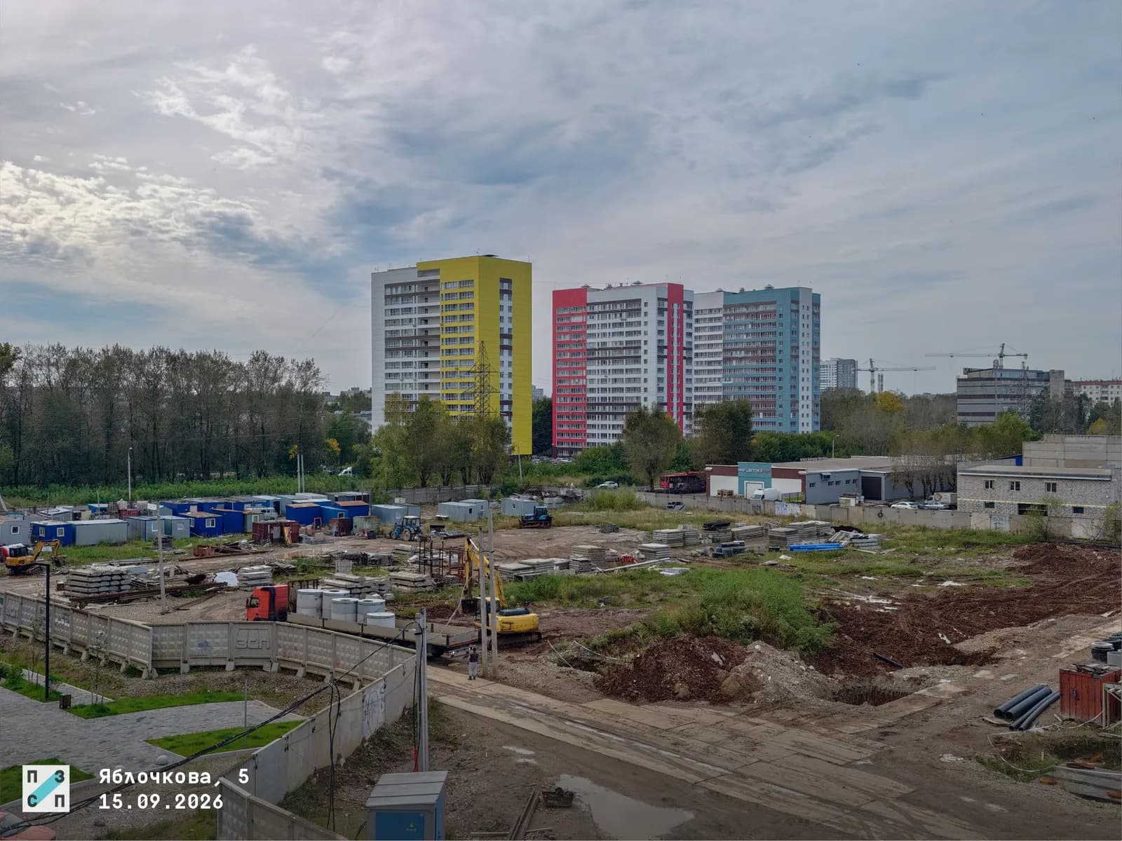 Красное яблоко Эт9Секции1.1: ход строительства, сентябрь 2026
