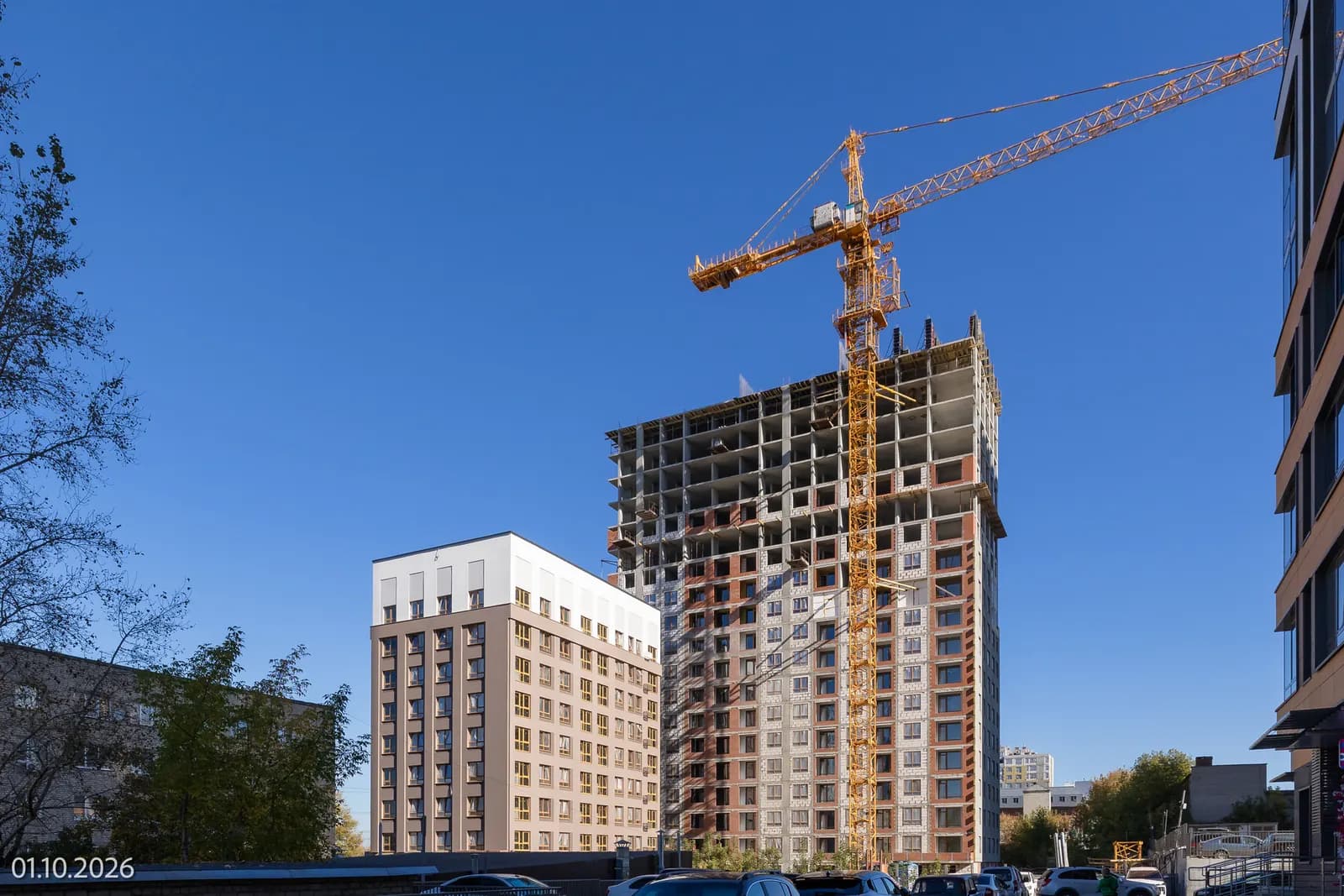 Гравитация: ход строительства, октябрь 2026