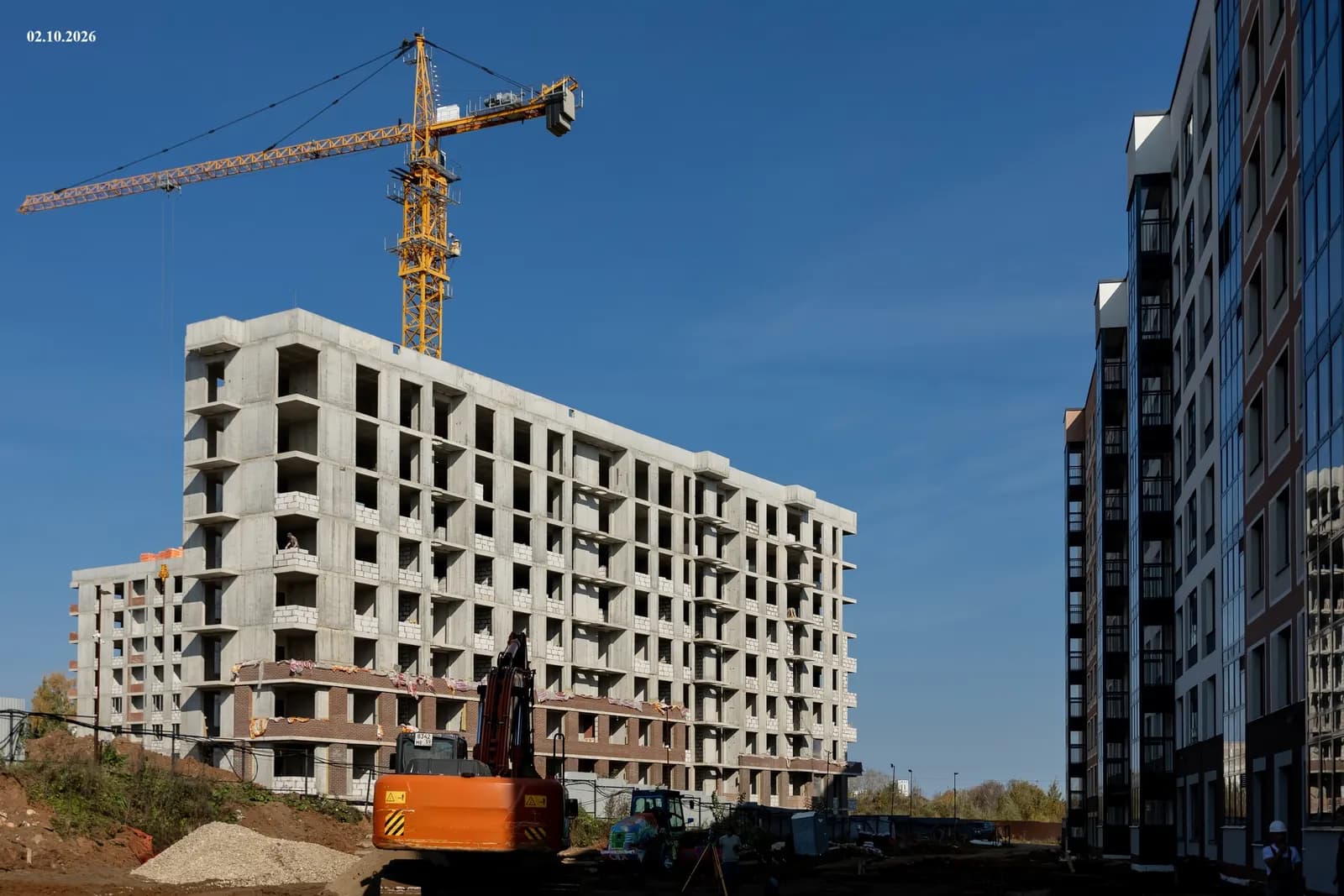 Кварталы Свобода: ход строительства, октябрь 2026