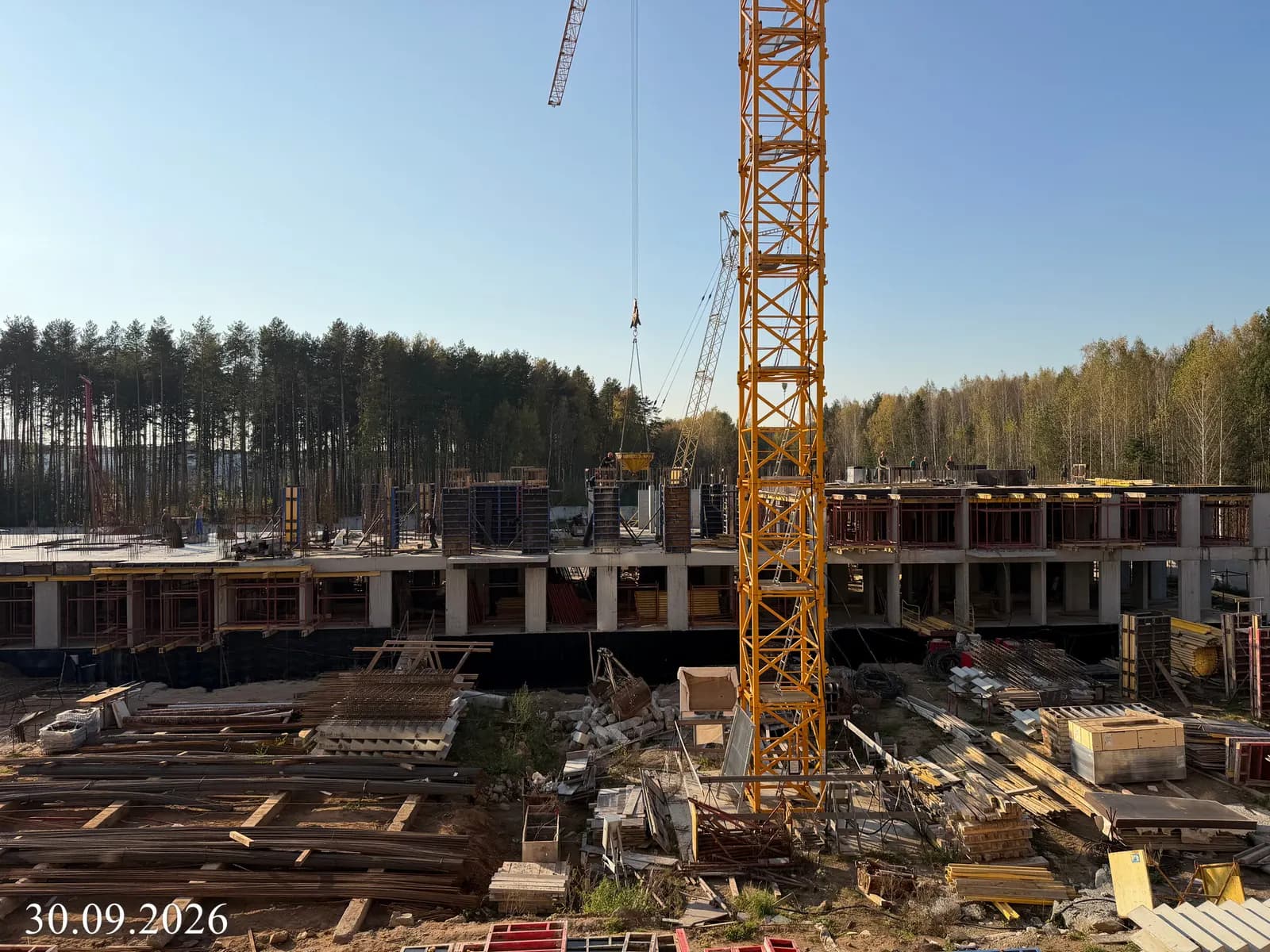 Аксиома: ход строительства, сентябрь 2026