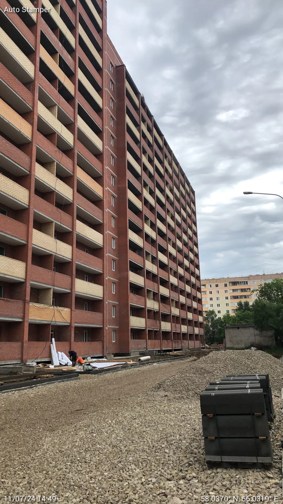 Жилой дом, Пермь, Улица Сокольская — визуализация 3
