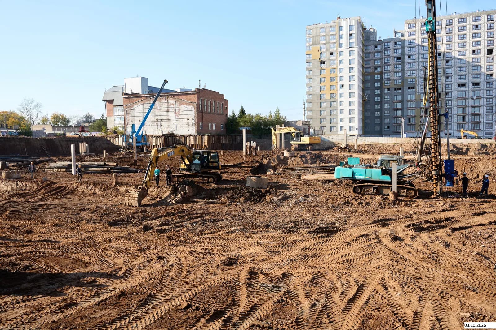 Интуиция: ход строительства, октябрь 2026