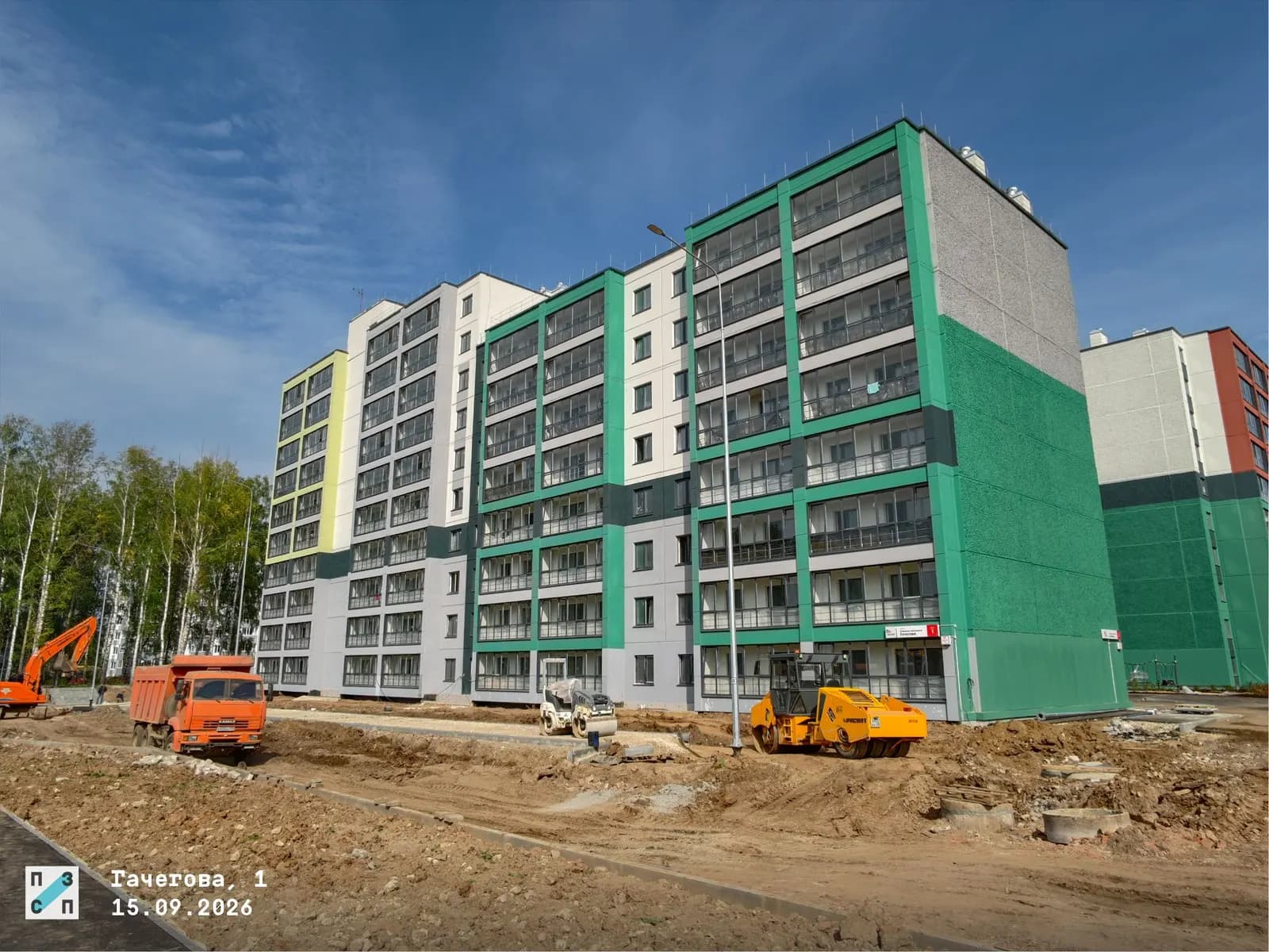 Патриот: ход строительства, сентябрь 2026