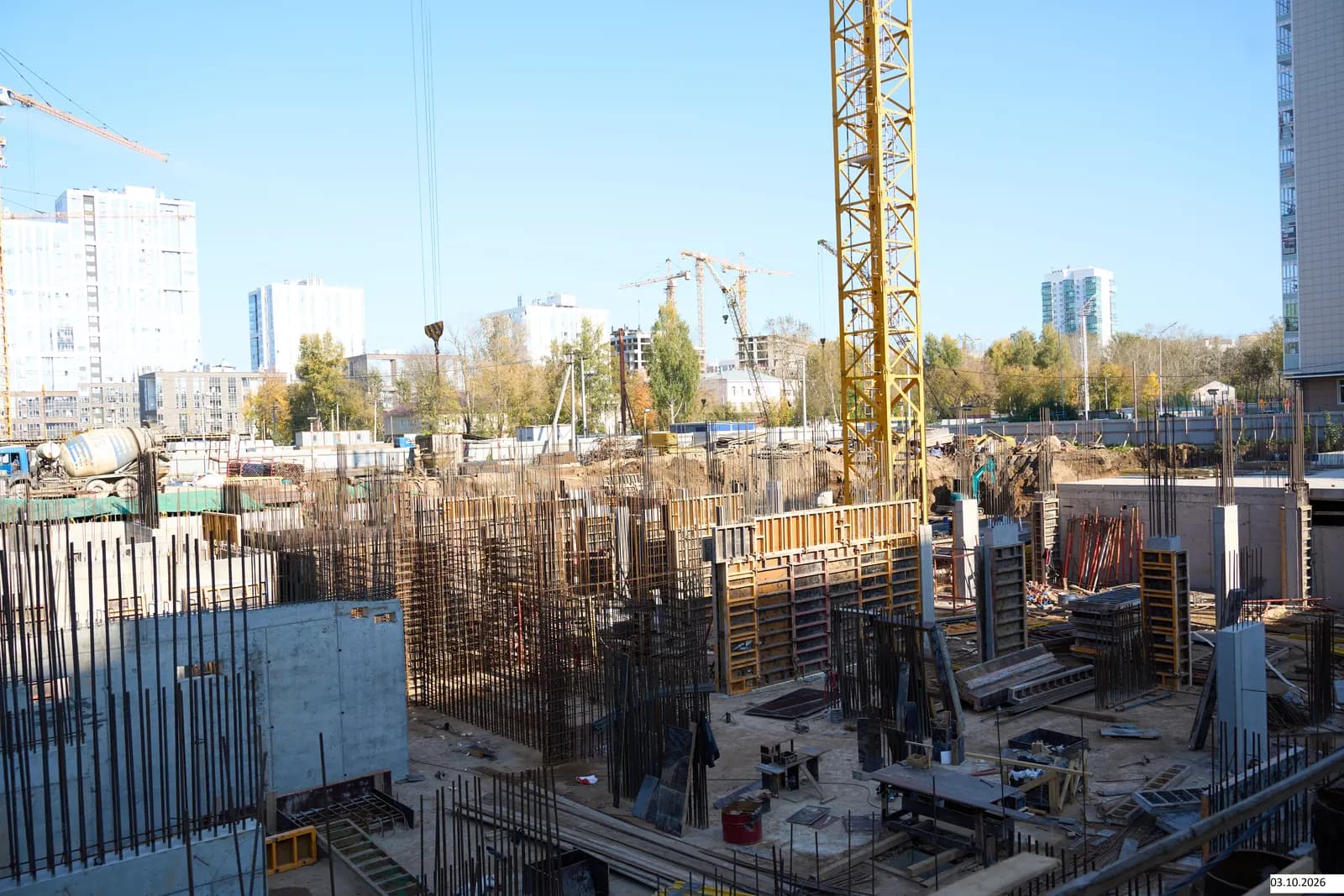 СИТИ: ход строительства, октябрь 2026