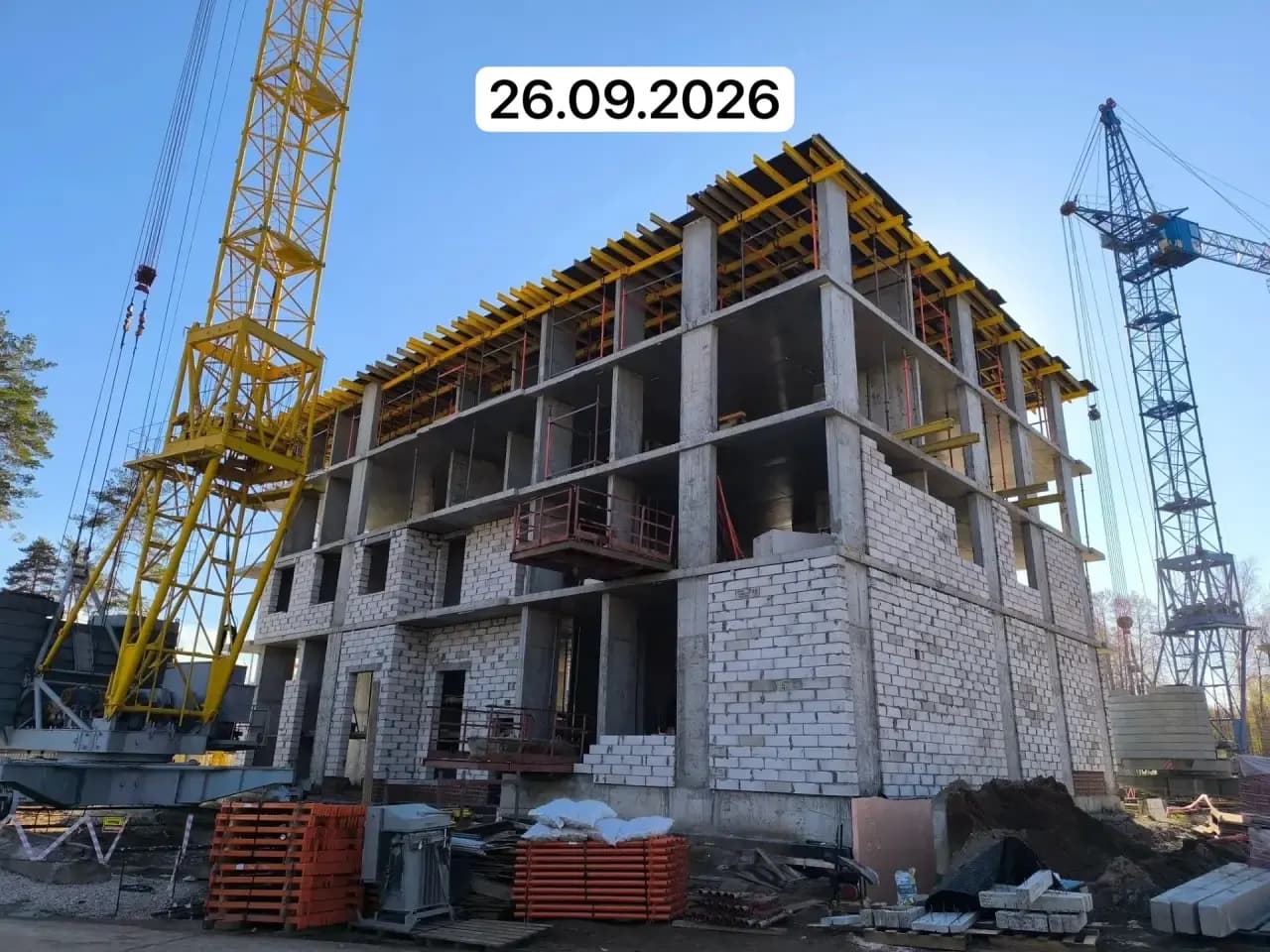 КАМА: ход строительства, сентябрь 2026