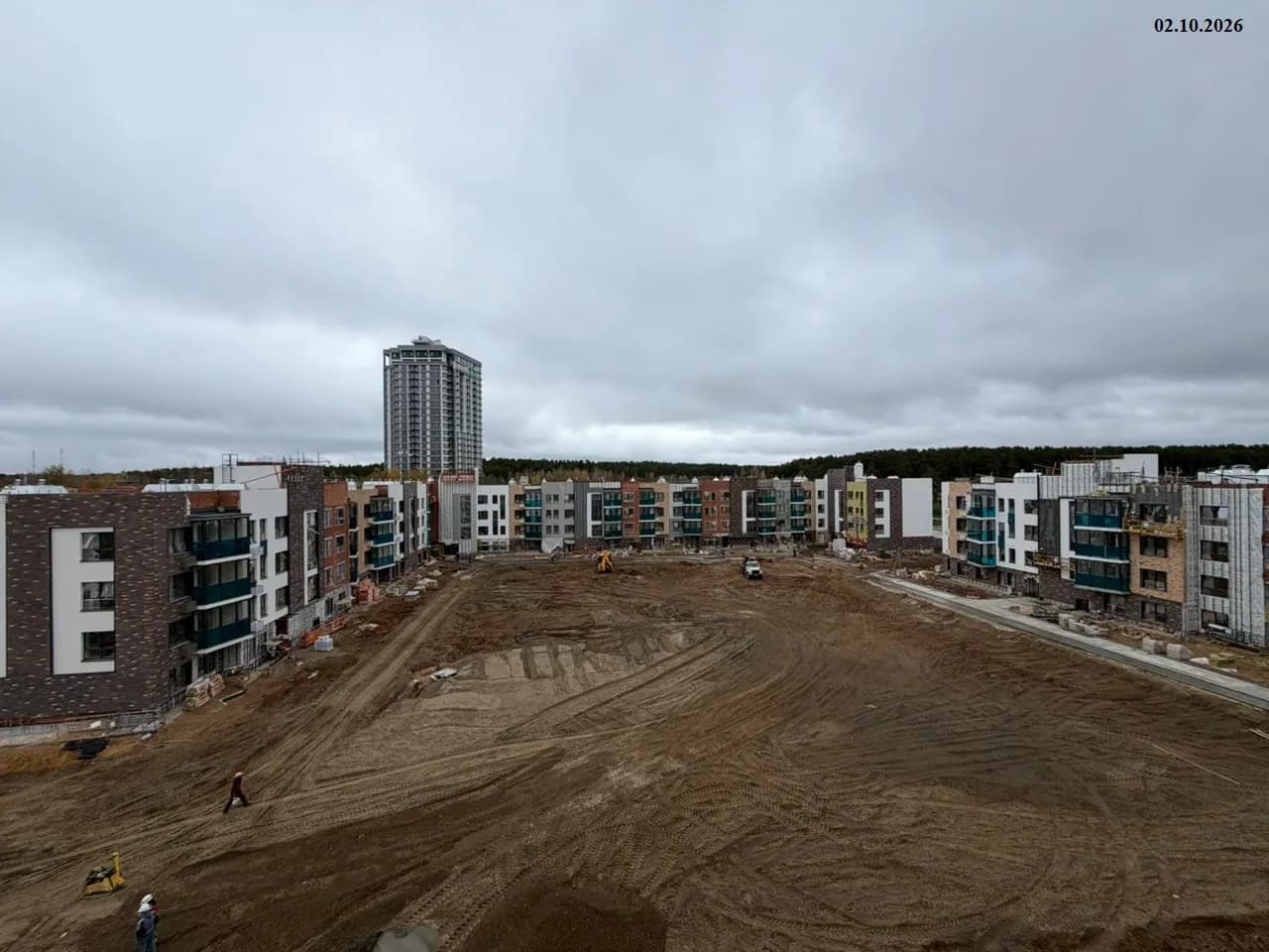 Причал: ход строительства, октябрь 2026