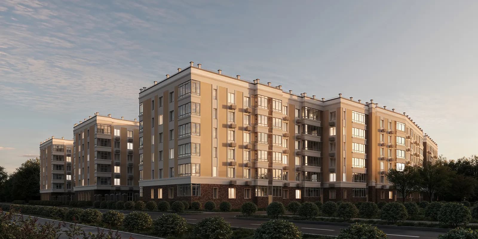 Жилой дом, Пермь, Улица Автозаводская — визуализация
