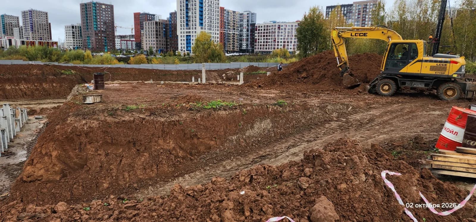 Молодость: ход строительства, октябрь 2026