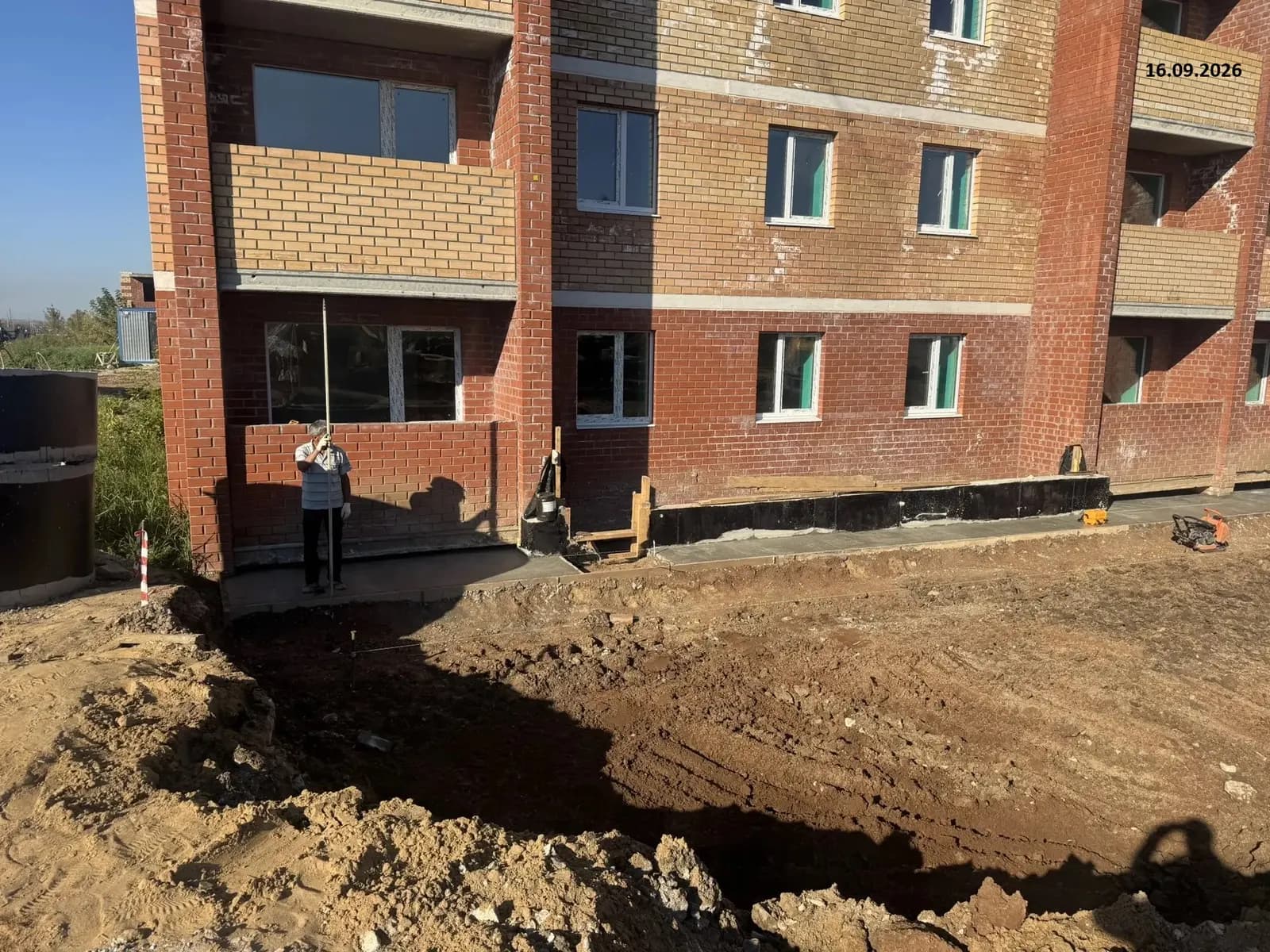 Жилой дом, Поселок Горный, Улица Подлесная: ход строительства, сентябрь 2026