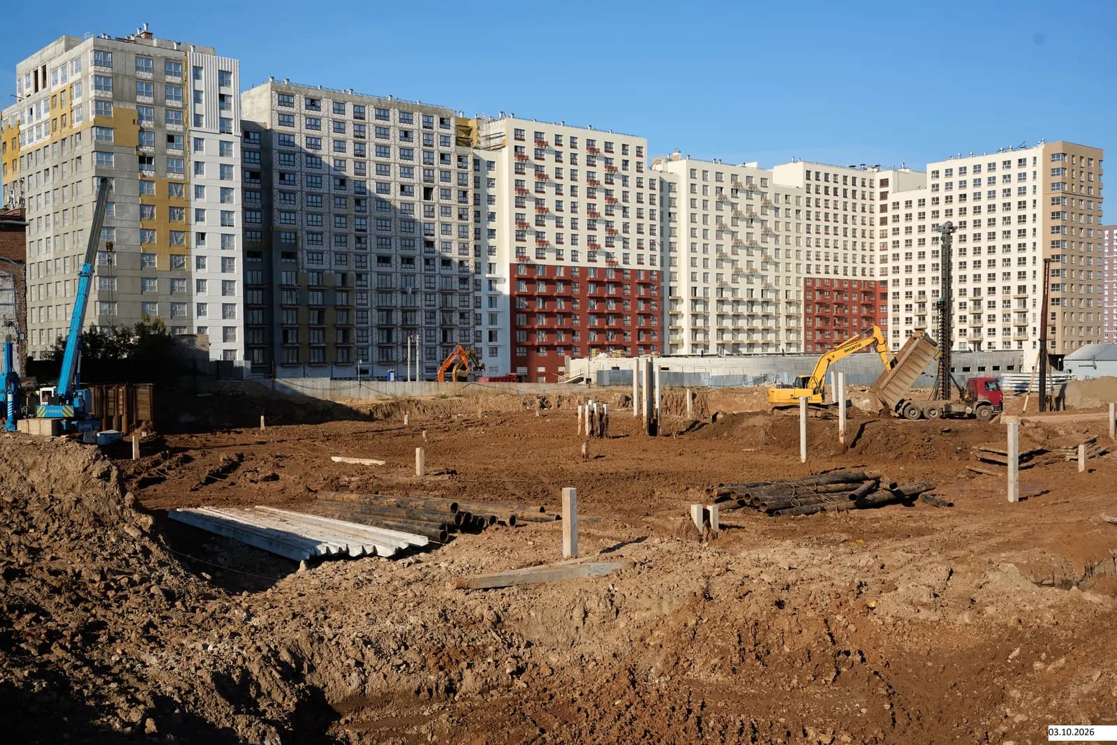 Интуиция: ход строительства, октябрь 2026