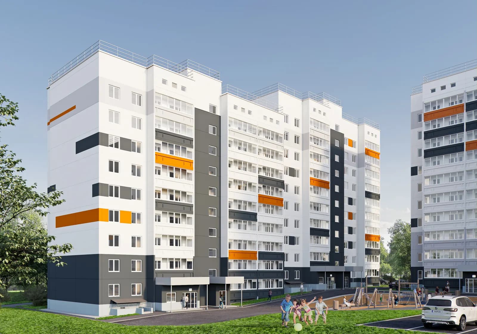 Жилой дом, Пермь, ул Белозерская
